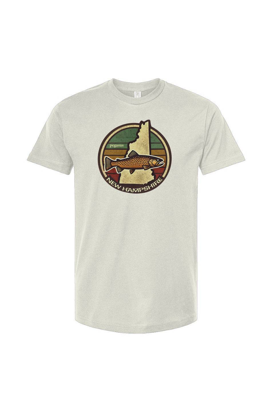 Pegasus New Hampshire Brown Trout T-Shirt - Pegasus Outdoors