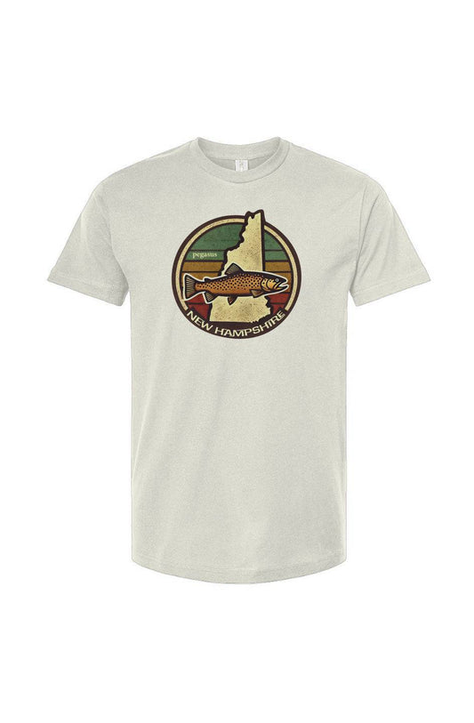 Pegasus New Hampshire Brown Trout T-Shirt - Pegasus Outdoors