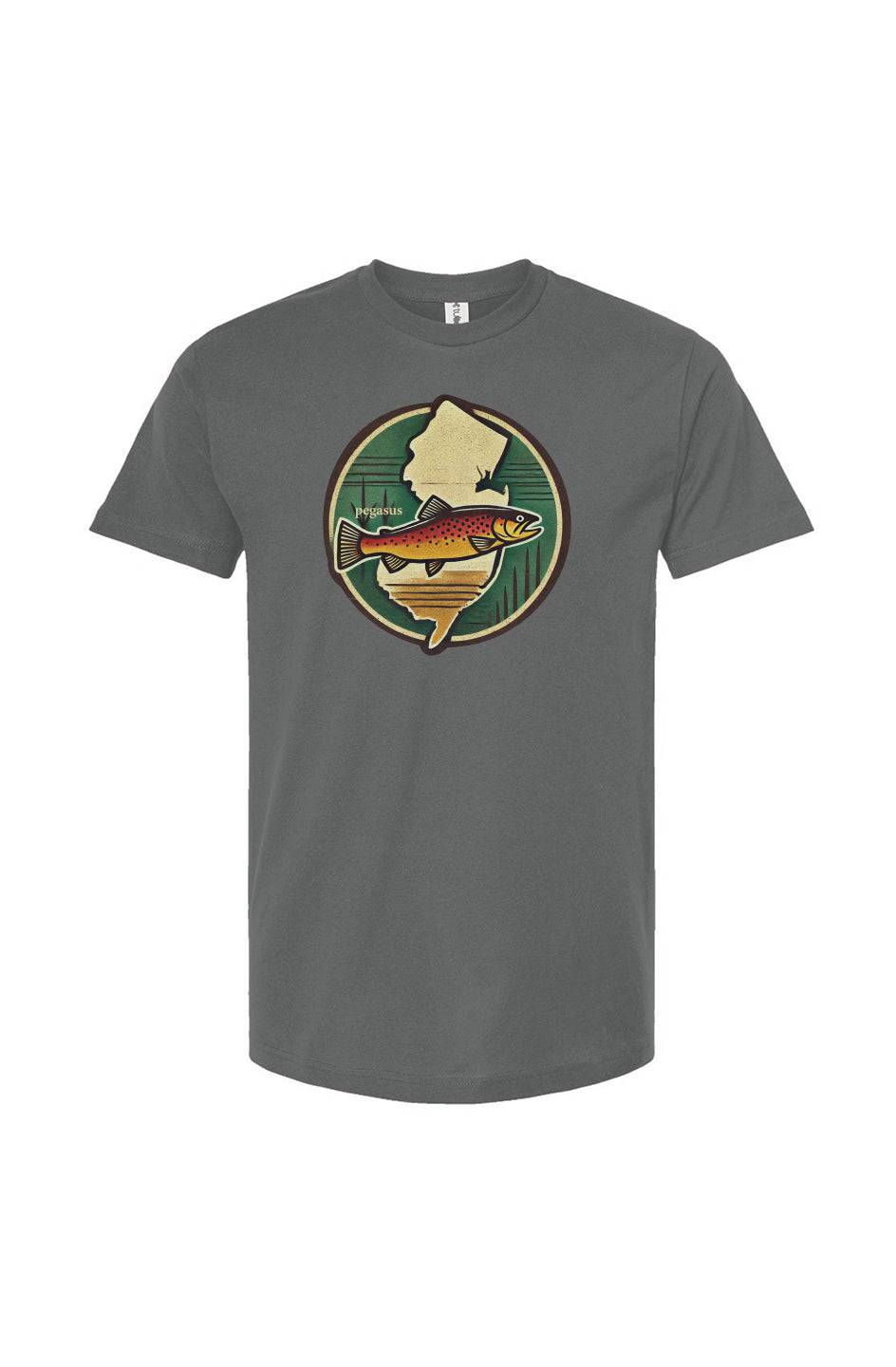 Pegasus New Jersey Brown Trout T-Shirt - Pegasus Outdoors