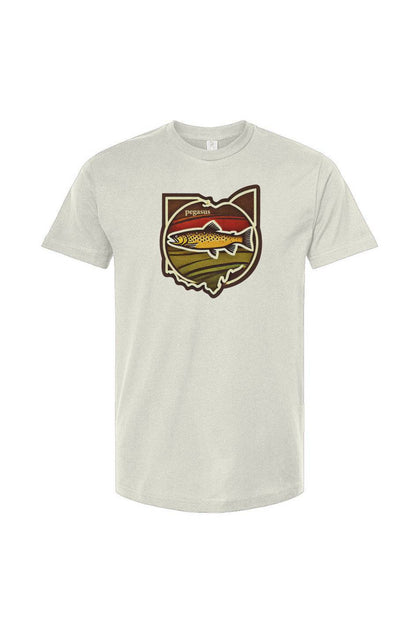 Pegasus Ohio Brown Trout T-Shirt - Pegasus Outdoors