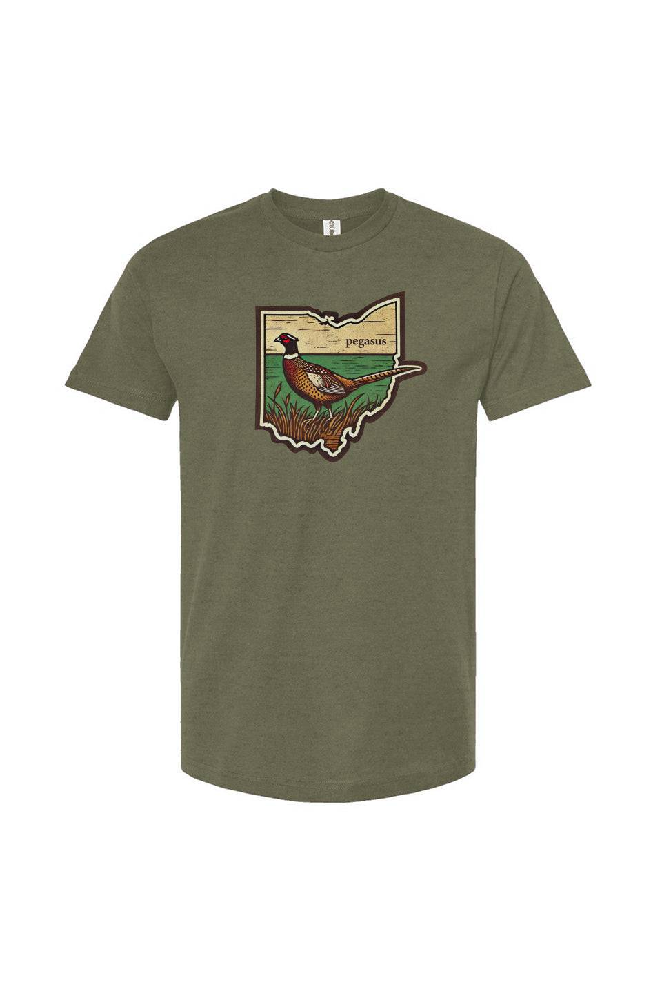 Pegasus Ohio Pheasant T-Shirt - Pegasus Outdoors