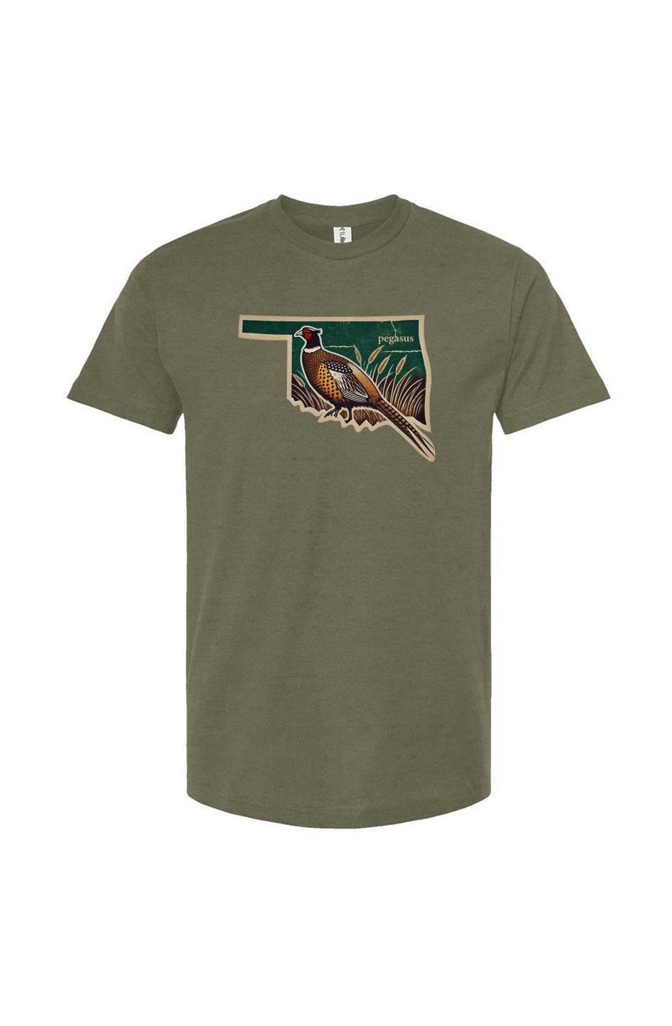 Pegasus Oklahoma Pheasant T-Shirt - Pegasus Outdoors