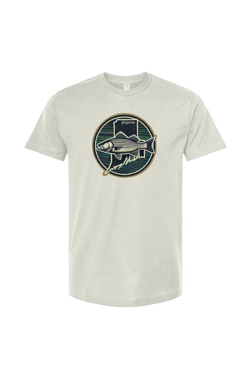 Pegasus Rhode Island Striped Bass T-Shirt - Pegasus Outdoors