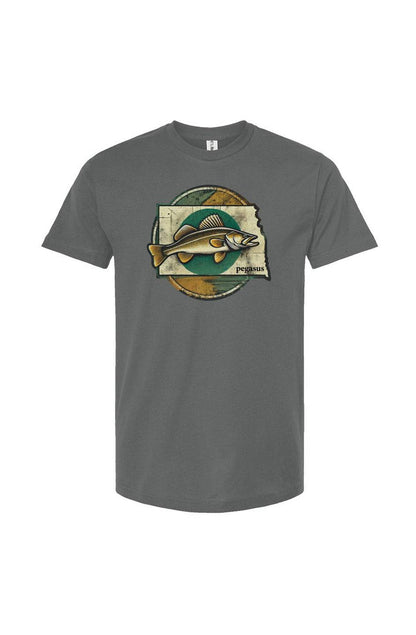 Pegasus South Dakota Walleye T-Shirt - Pegasus Outdoors