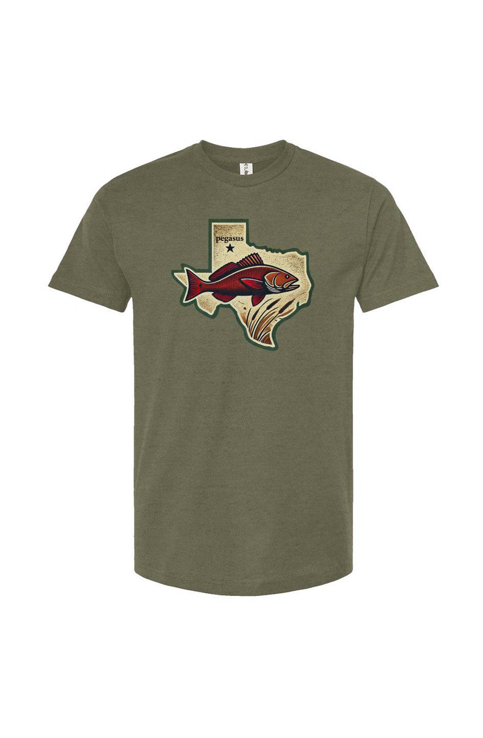 Pegasus Texas Redfish T-Shirt - Pegasus Outdoors