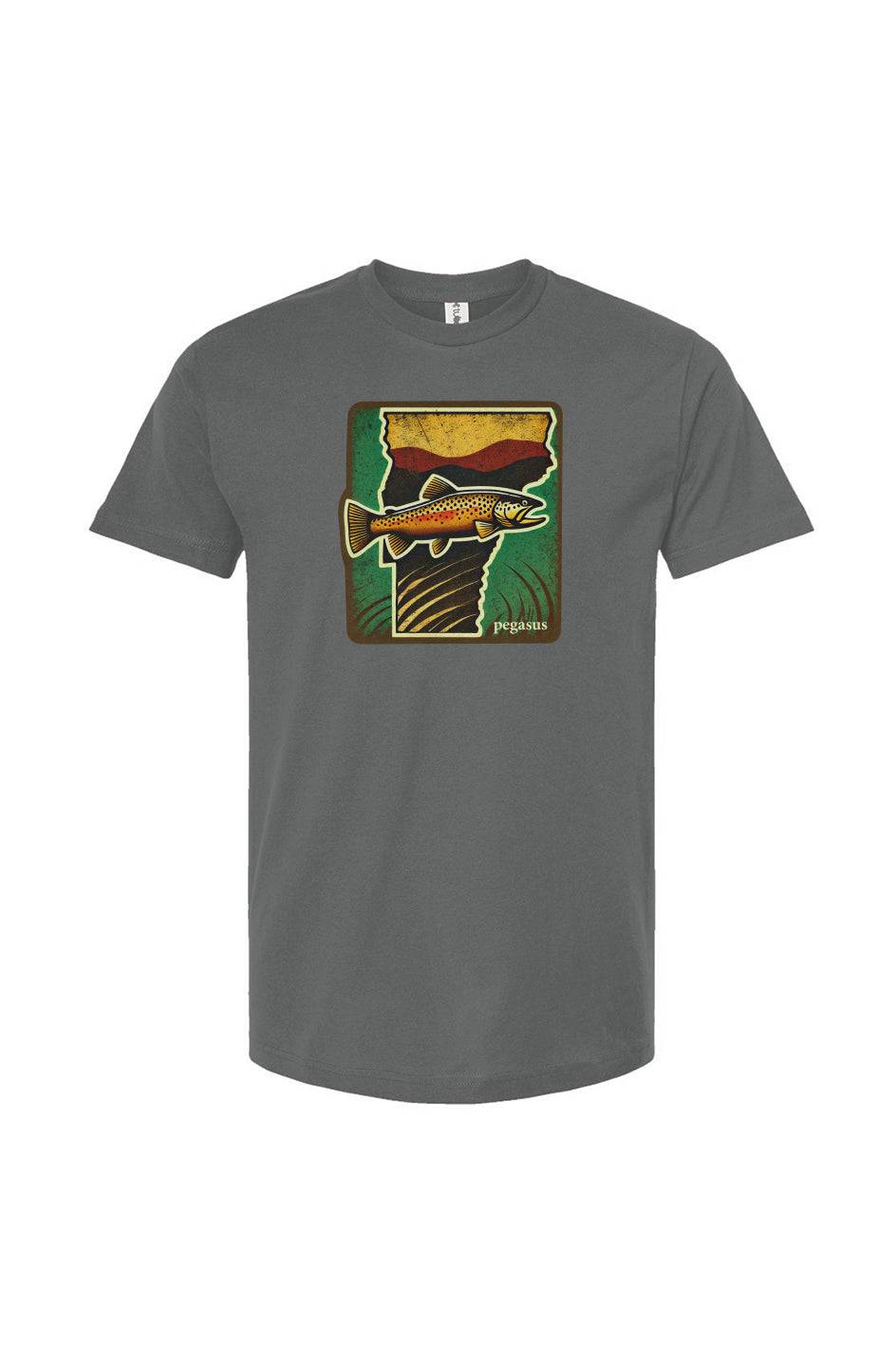 Pegasus Vermont Brown Trout T-Shirt - Pegasus Outdoors