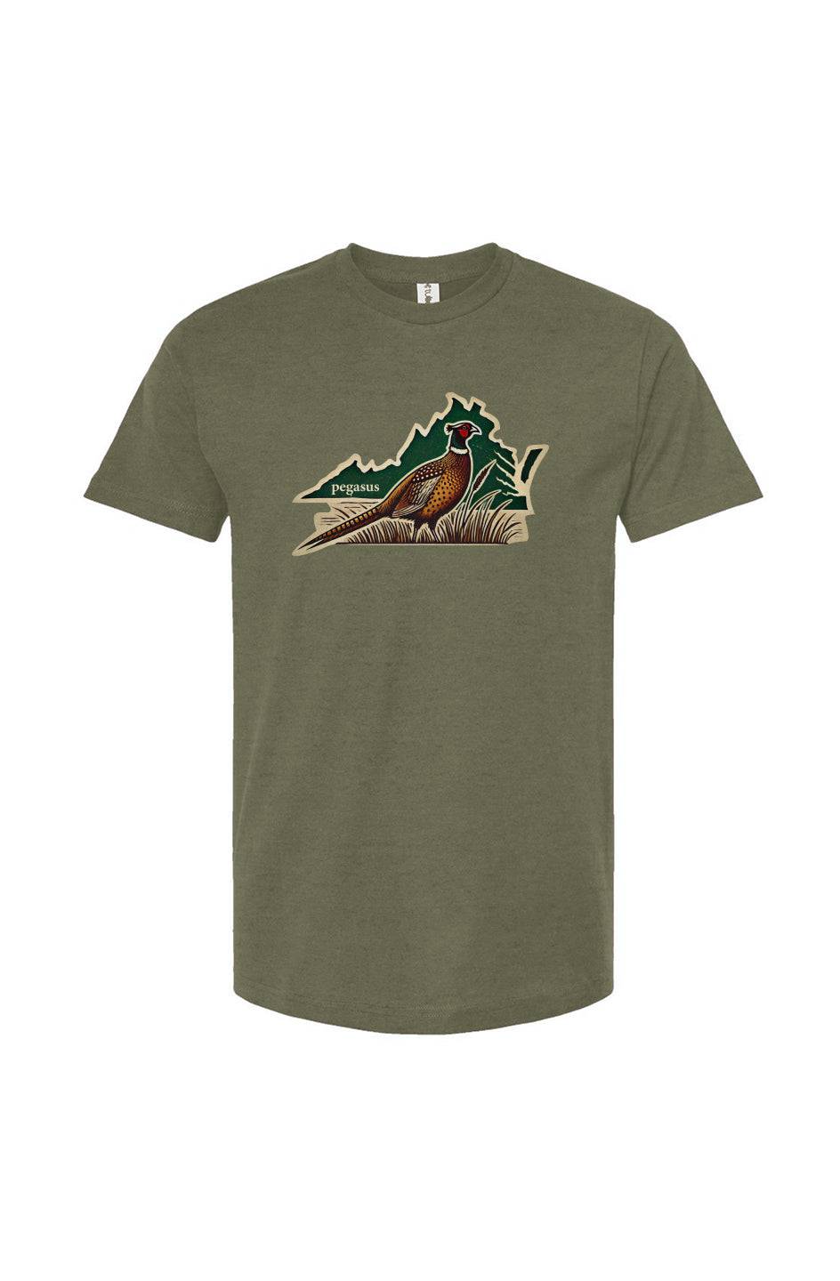 Pegasus Virginia Pheasant T-Shirt - Pegasus Outdoors