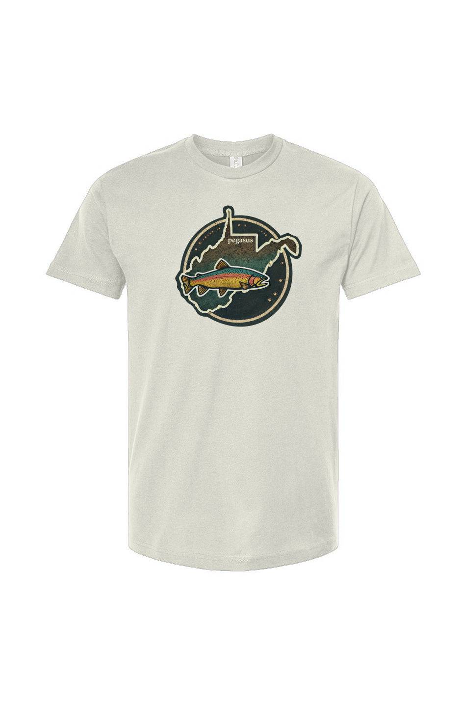 Pegasus West Virginia Rainbow Trout T-Shirt - Pegasus Outdoors