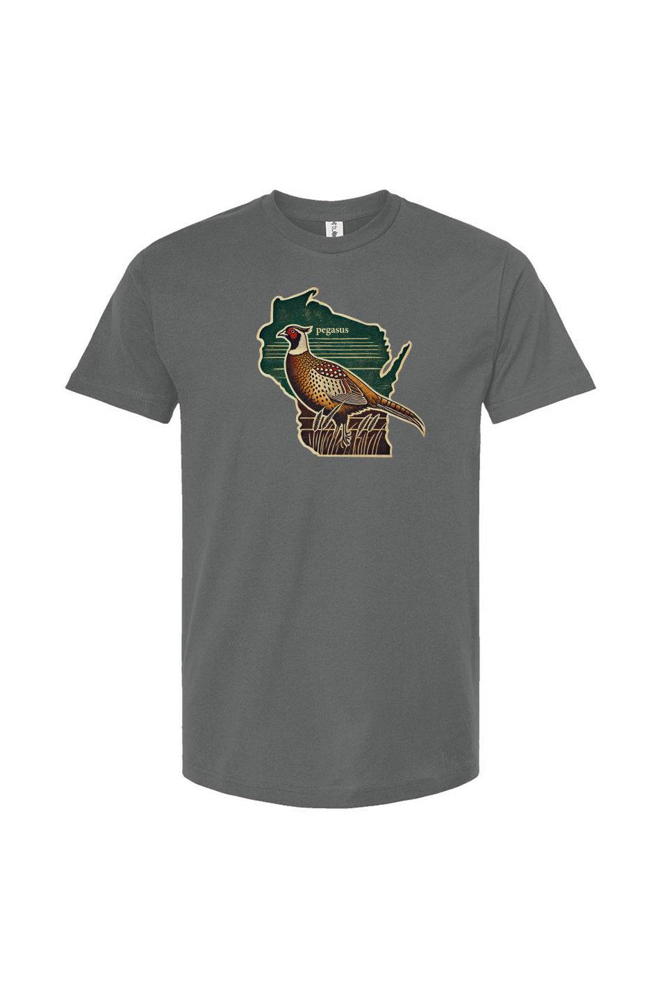 Pegasus Wisconsin Pheasant T-Shirt - Pegasus Outdoors