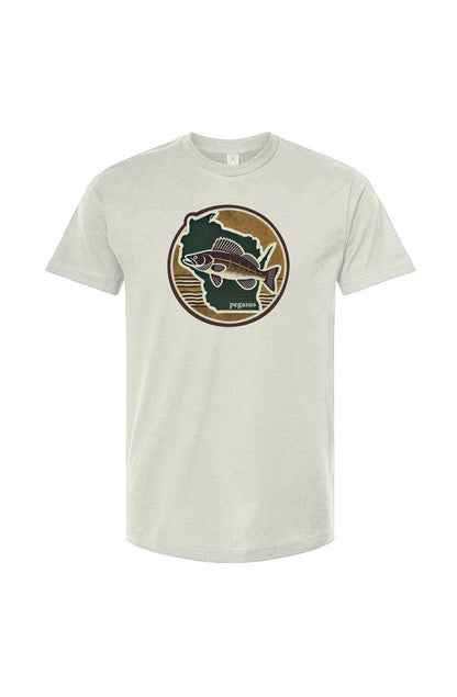 Pegasus Wisconsin Walleye T-Shirt - Pegasus Outdoors