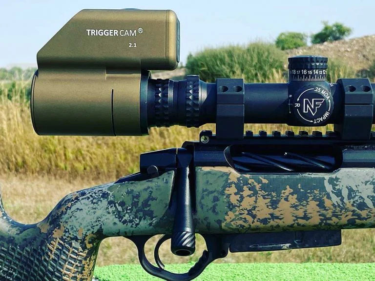 TriggerCam Scope Camera Mounted On Rifle