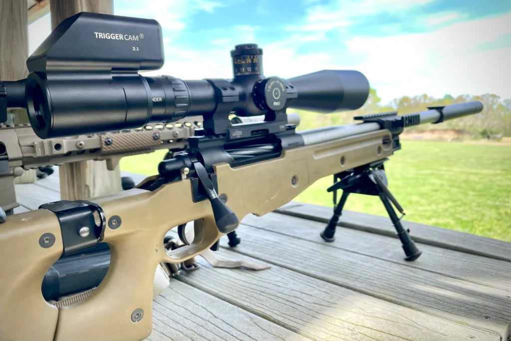 TriggerCam Scope Camera Mounted On Rifle