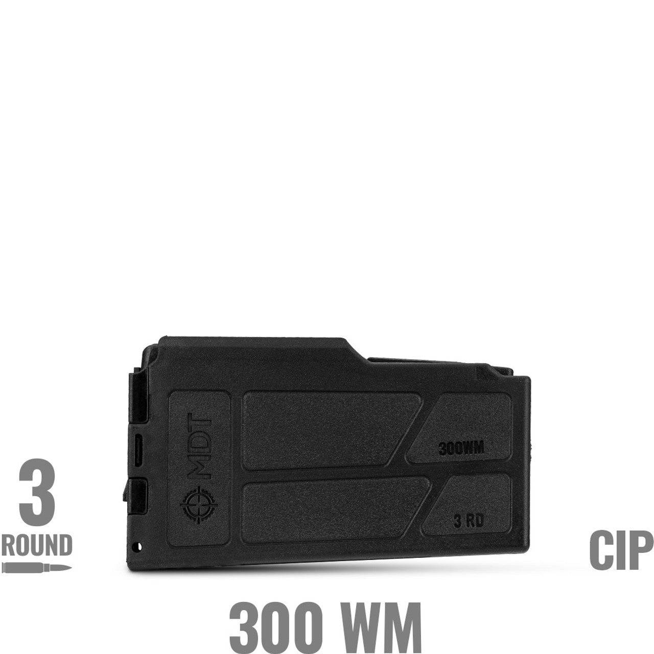 MDT 300 Win Mag Polymer Magazine - 3 Round - Pegasus Outdoors