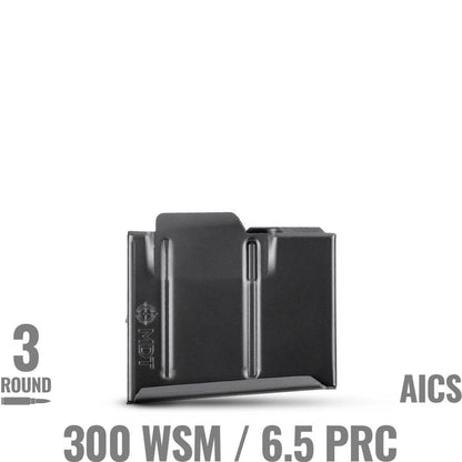 MDT 6.5 PRC Metal AICS Magazine - 3 Round - Pegasus Outdoors