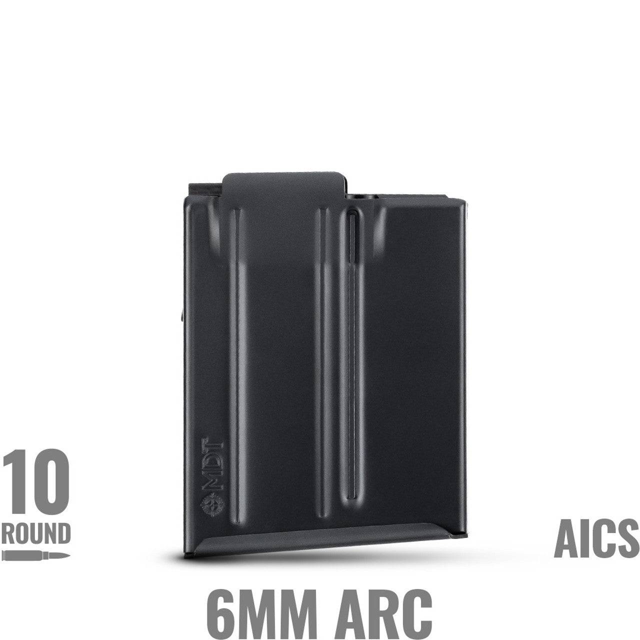 MDT 6MM ARC Metal Magazine - 10 Round - Pegasus Outdoors