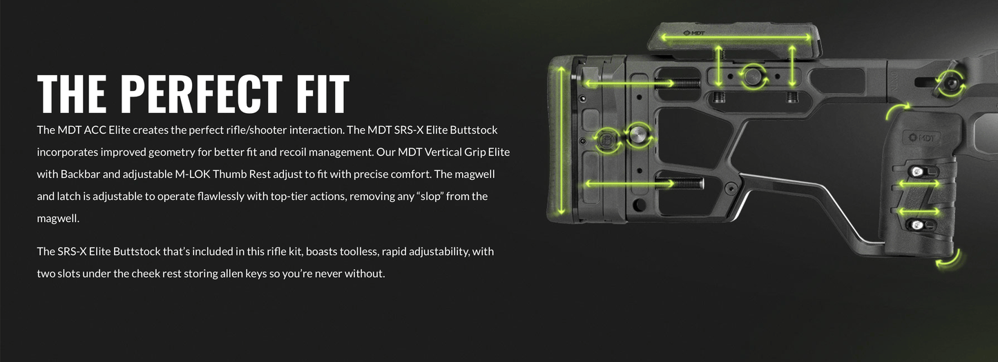 MDT ACC Elite Chassis System - Pegasus Outdoors