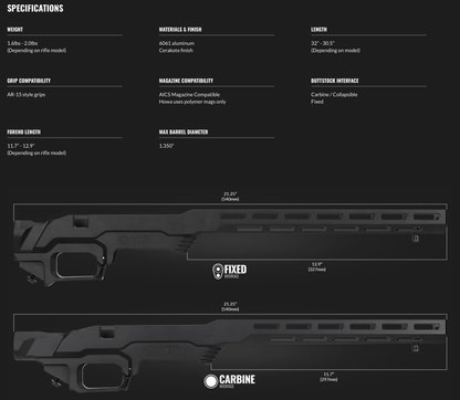 MDT LSS-XL GEN2 Chassis System - Pegasus Outdoors