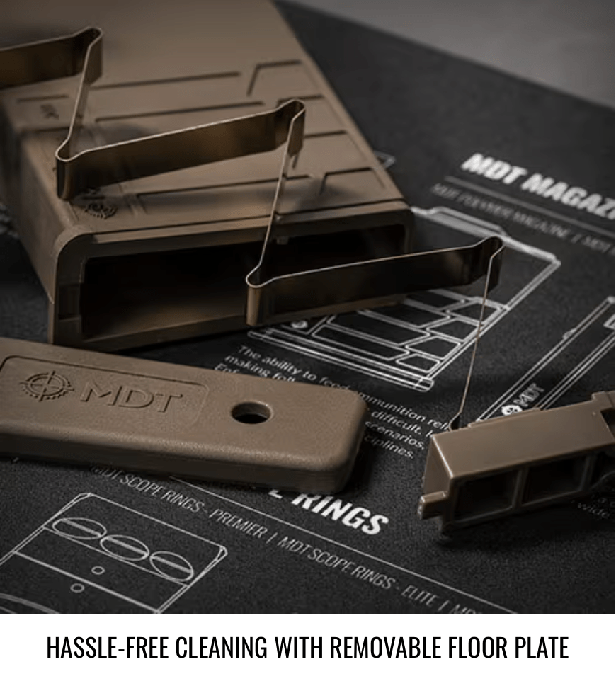 MDT Polymer AICS Magazine - .308 / 6.5 Creedmoor - 10 Round - Pegasus Outdoors