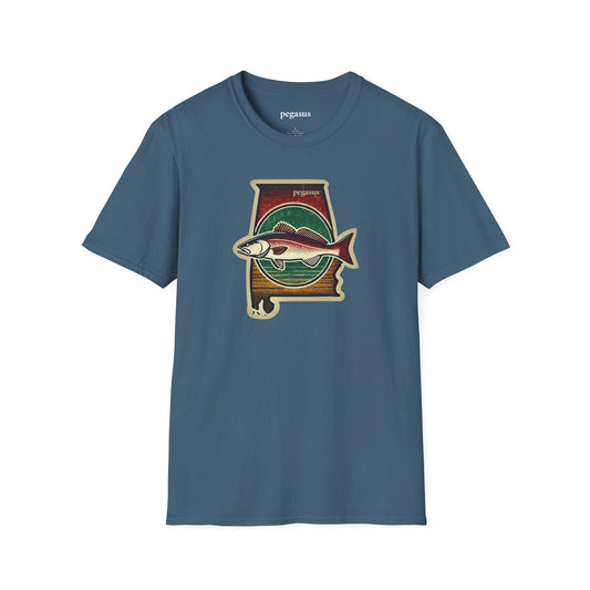 Pegasus Alabama Redfish T-Shirt - Pegasus Outdoors