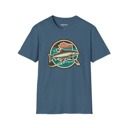 Pegasus Alaska Chinook Salmon T-Shirt - Pegasus Outdoors