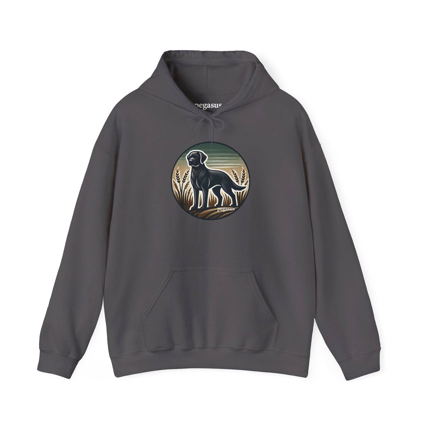 Pegasus Black Labrador Retriever Hoodie Sweatshirt - Pegasus Outdoors