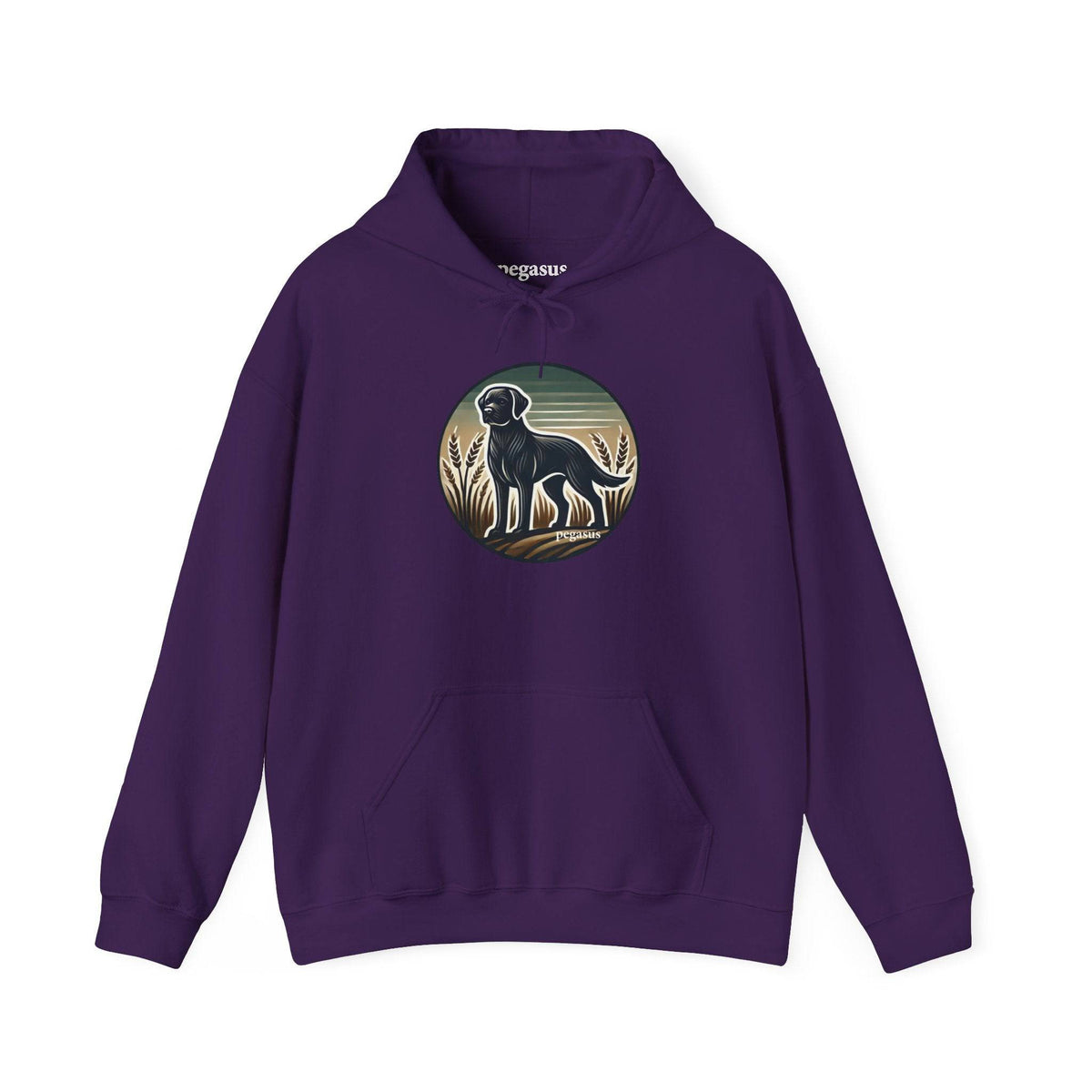 Pegasus Black Labrador Retriever Hooded Sweatshirt | Pegasus Outdoors