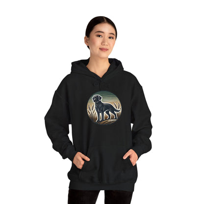 Pegasus Black Labrador Retriever Hoodie Sweatshirt - Pegasus Outdoors