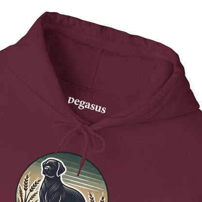 Pegasus Black Labrador Retriever Hoodie Sweatshirt - Pegasus Outdoors