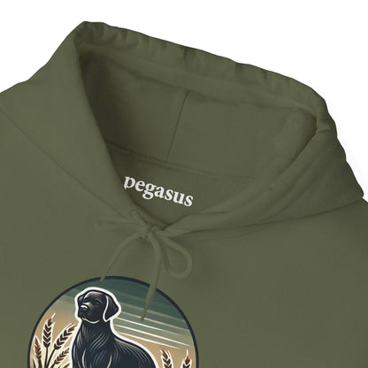 Pegasus Black Labrador Retriever Hoodie Sweatshirt - Pegasus Outdoors