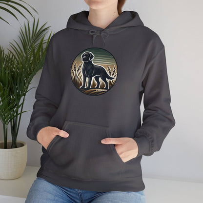 Pegasus Black Labrador Retriever Hoodie Sweatshirt - Pegasus Outdoors