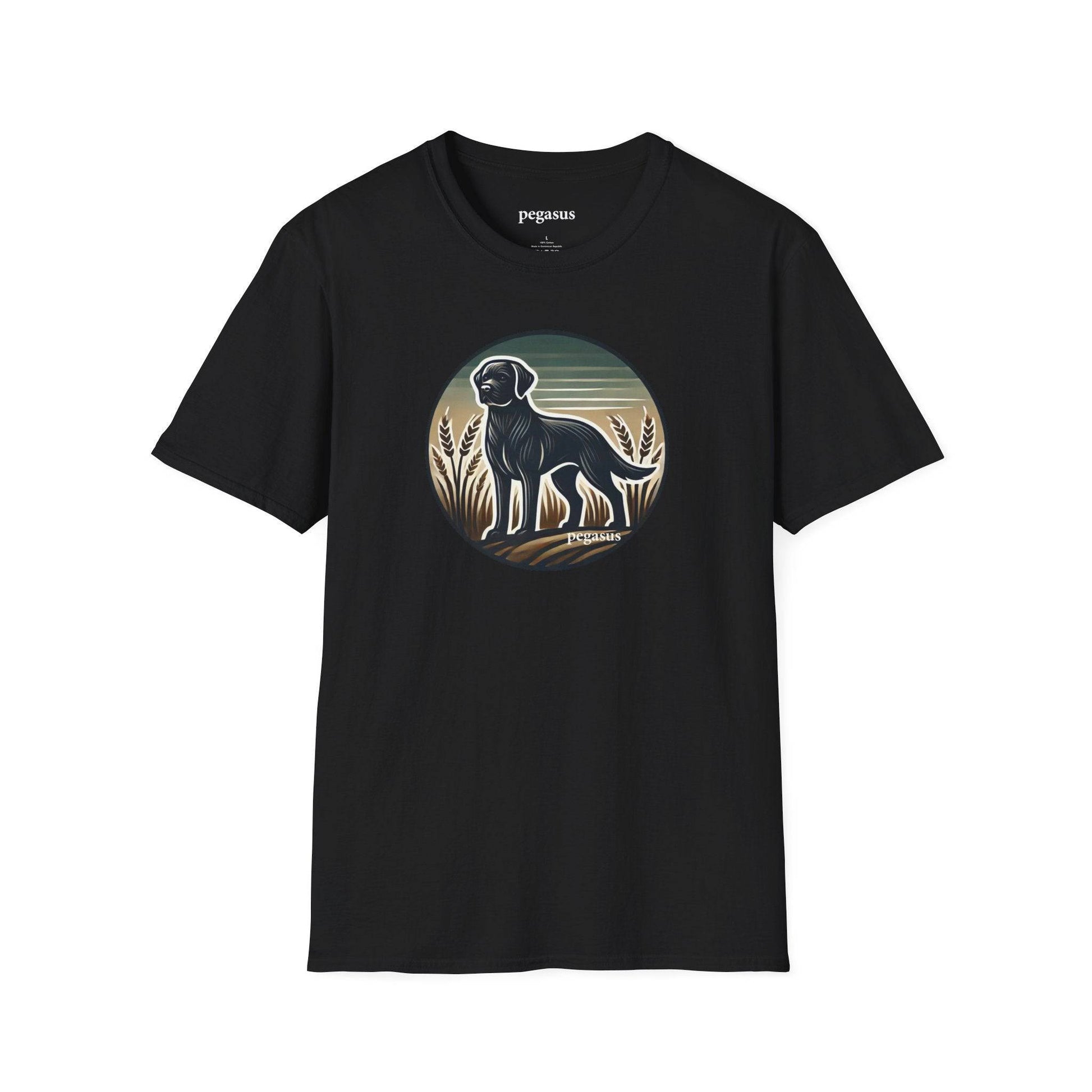 Pegasus Black Labrador Retriever T-Shirt - Pegasus Outdoors