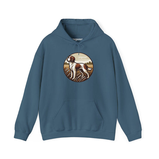 Pegasus Brittany Spaniel Hoodie Sweatshirt - Pegasus Outdoors