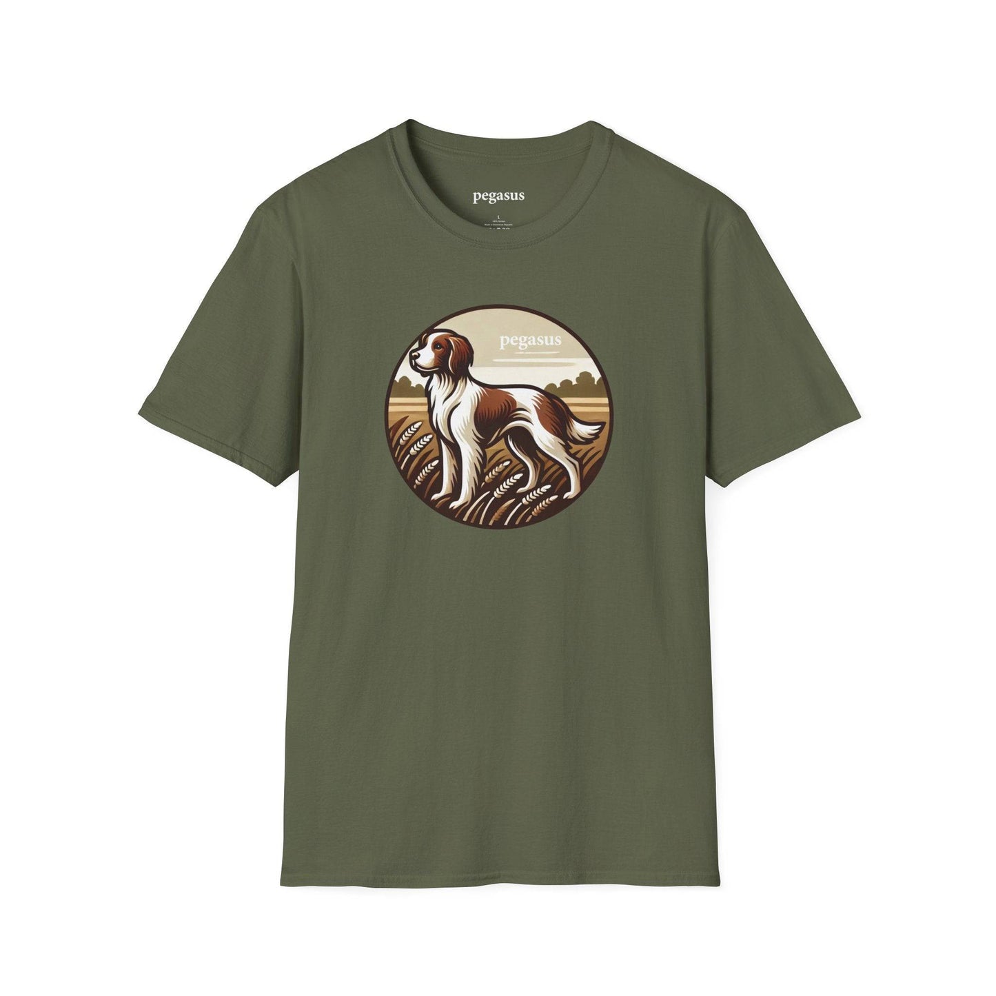 Pegasus Brittany Spaniel T-Shirt - Pegasus Outdoors