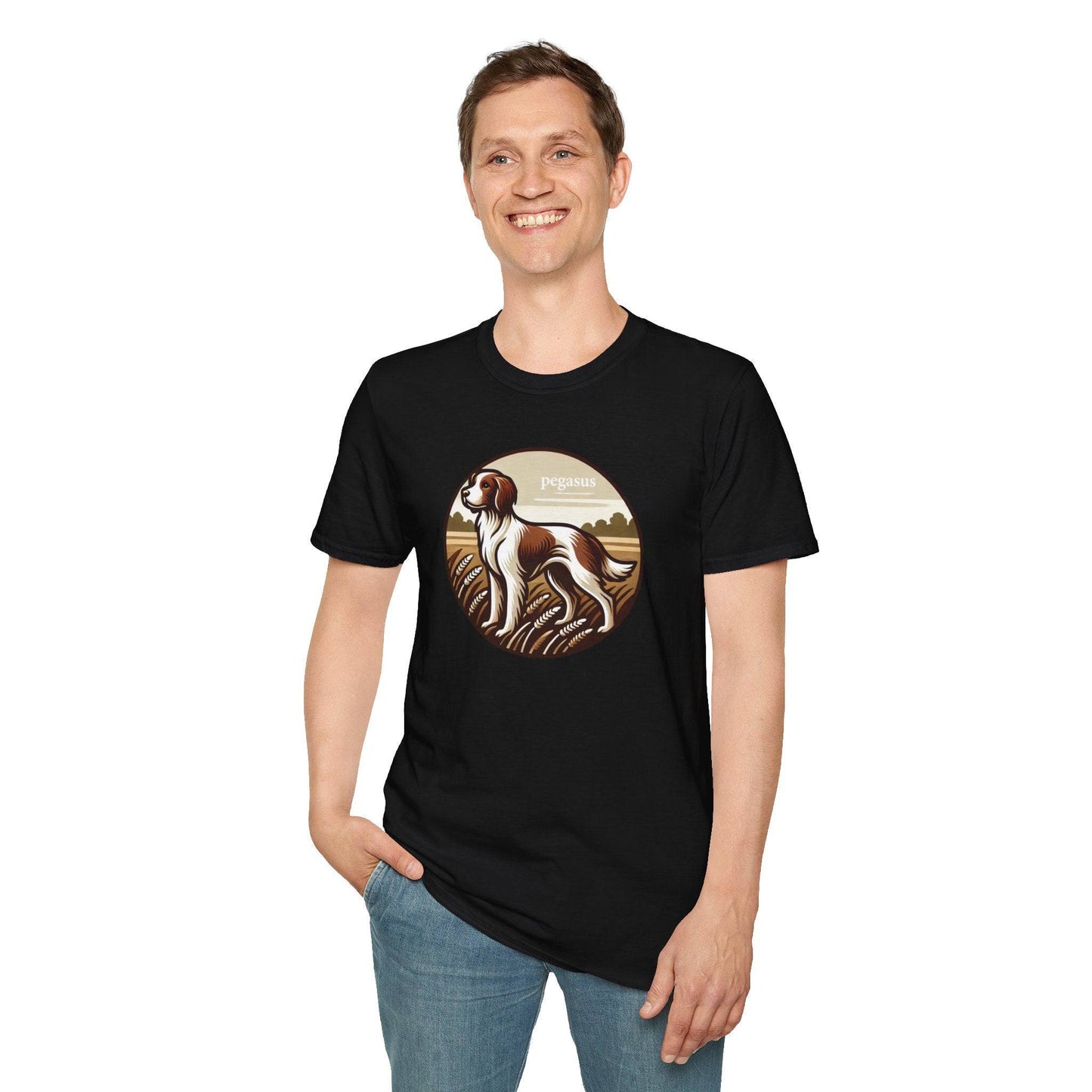 Pegasus Brittany Spaniel T-Shirt - Pegasus Outdoors