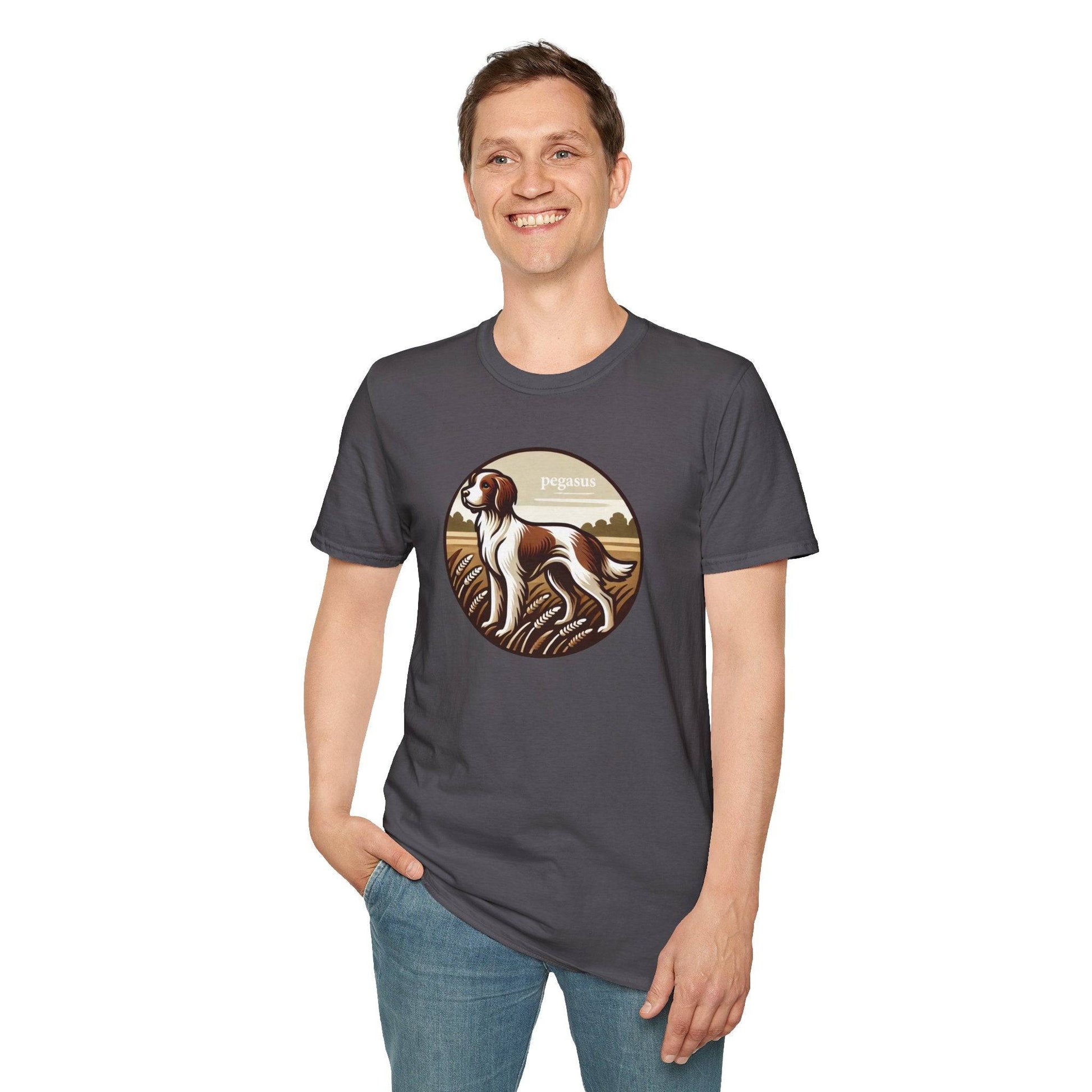 Pegasus Brittany Spaniel T-Shirt - Pegasus Outdoors