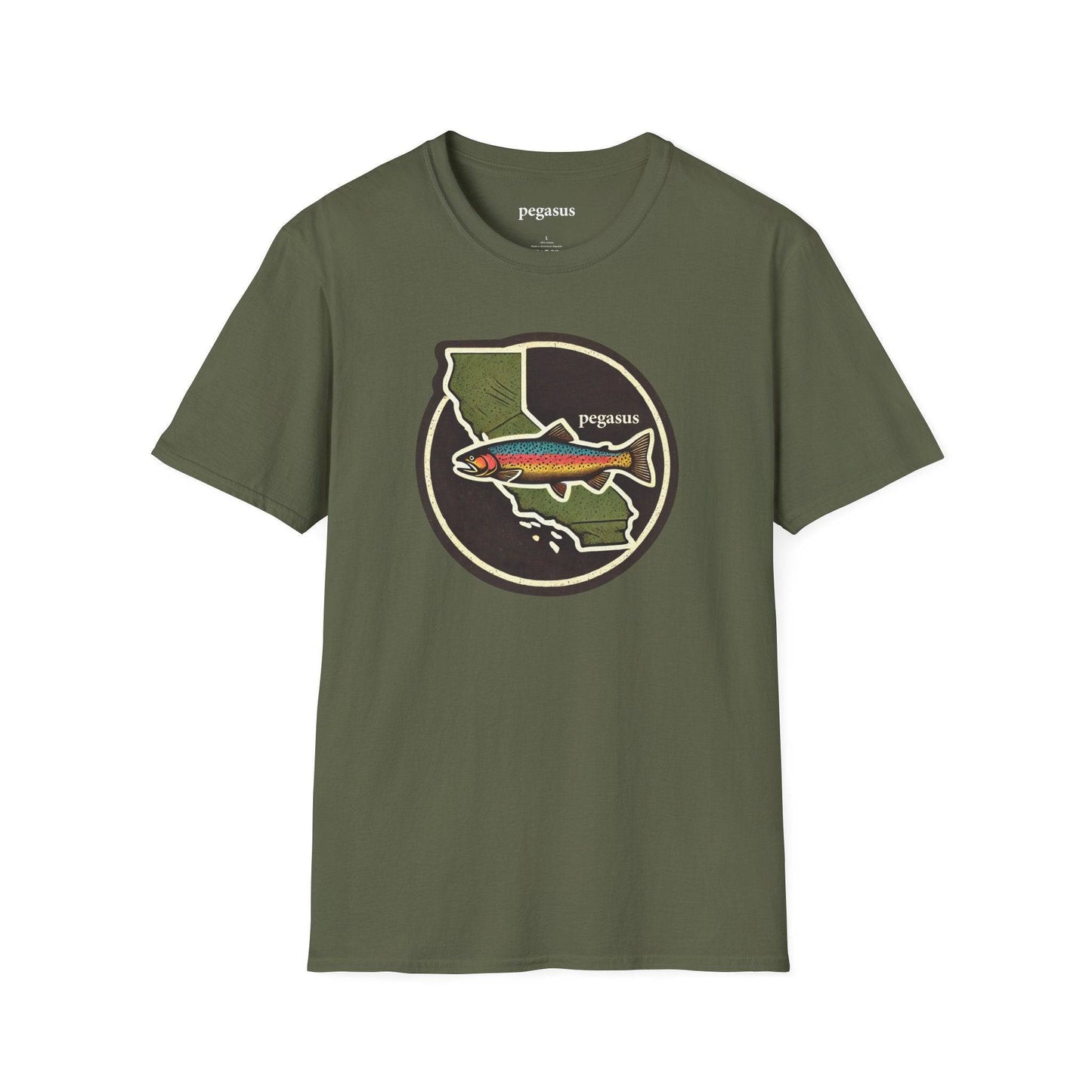 Pegasus California Rainbow Trout T-Shirt - Pegasus Outdoors