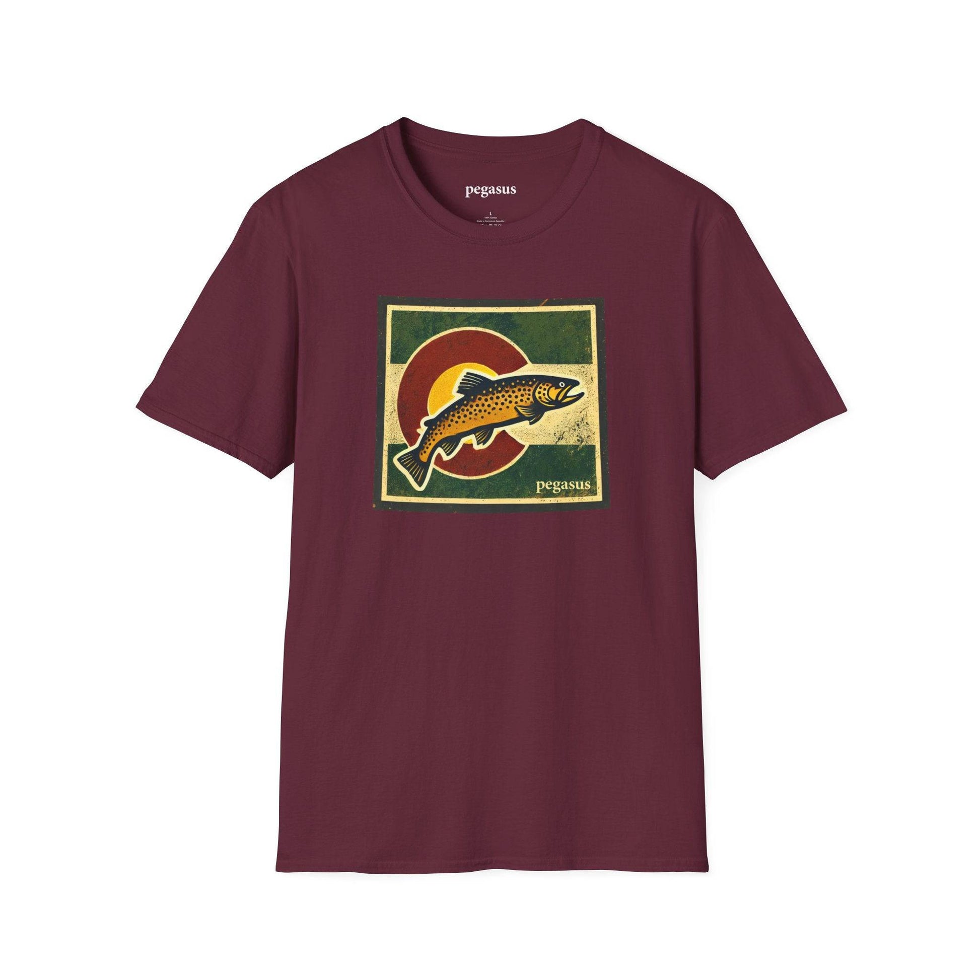 Pegasus Colorado Brown Trout T-Shirt - Pegasus Outdoors