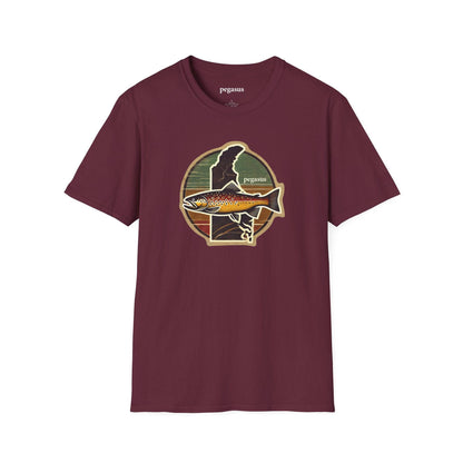 Pegasus Delaware Brown Trout T-Shirt - Pegasus Outdoors