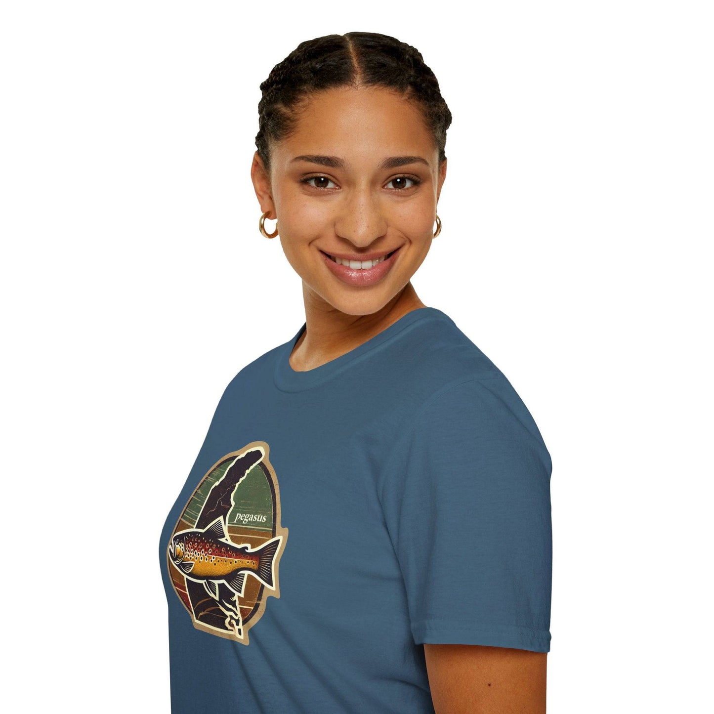 Pegasus Delaware Brown Trout T-Shirt - Pegasus Outdoors