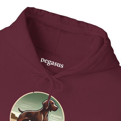 Pegasus English Pointer (Liver) Hoodie Sweatshirt - Pegasus Outdoors