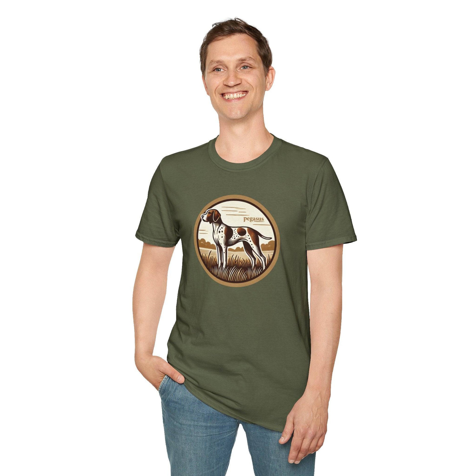 Pegasus English Pointer (White Liver) T-Shirt - Pegasus Outdoors