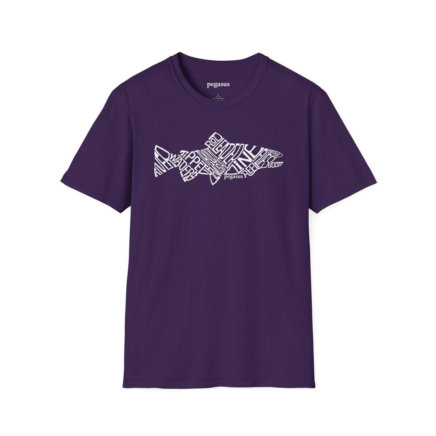 Pegasus Fly Trout Logo T-Shirt - Pegasus Outdoors