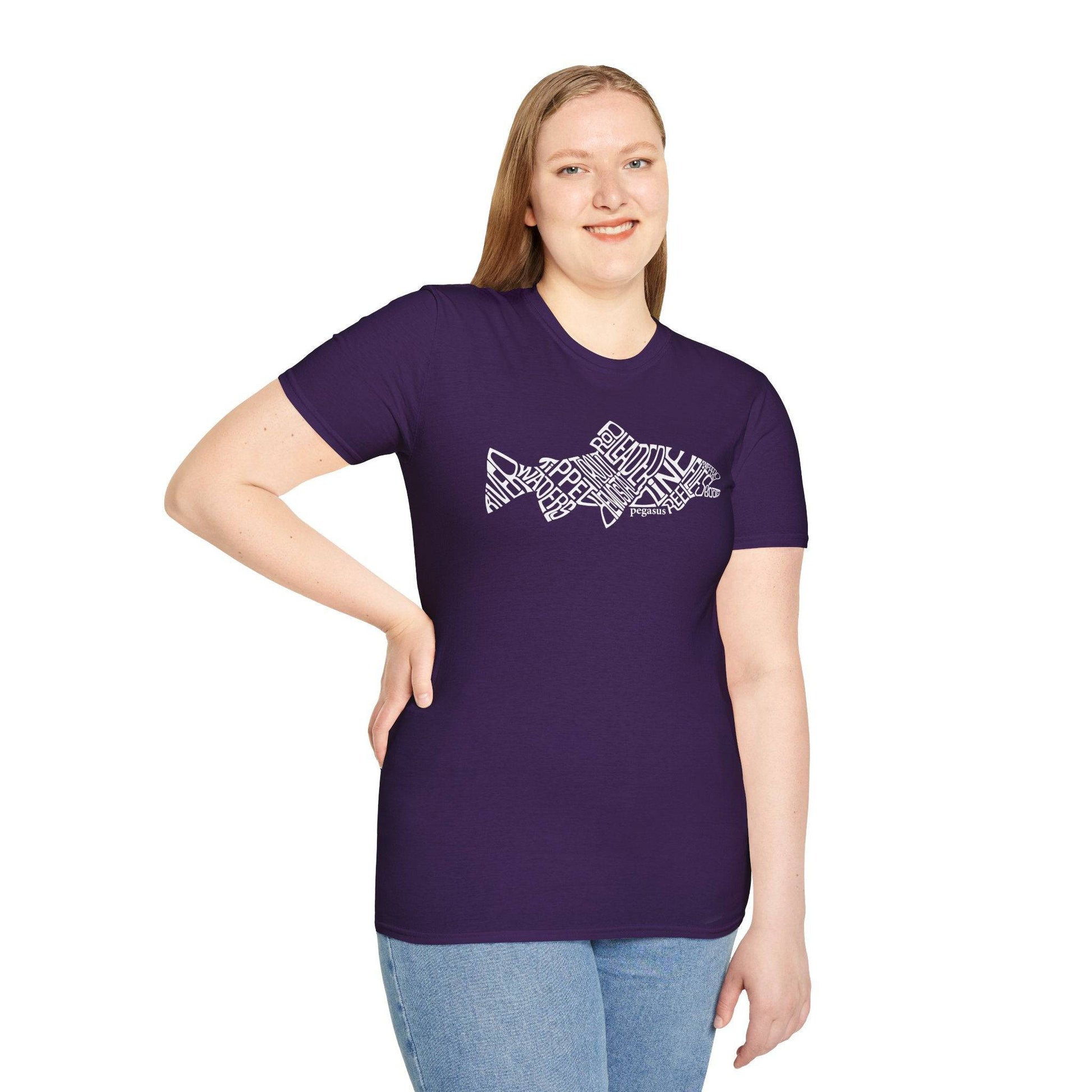 Pegasus Fly Trout Logo T-Shirt - Pegasus Outdoors