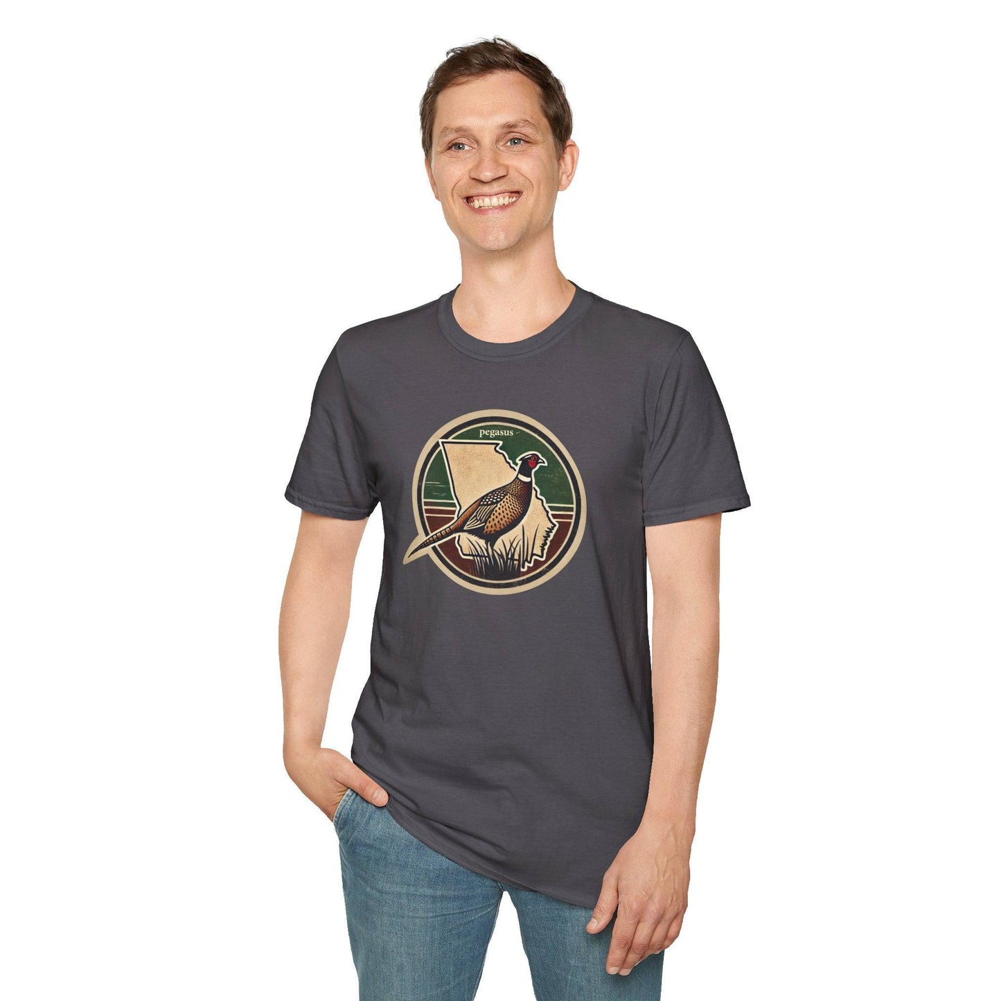 Pegasus Georgia Pheasant T-Shirt - Pegasus Outdoors