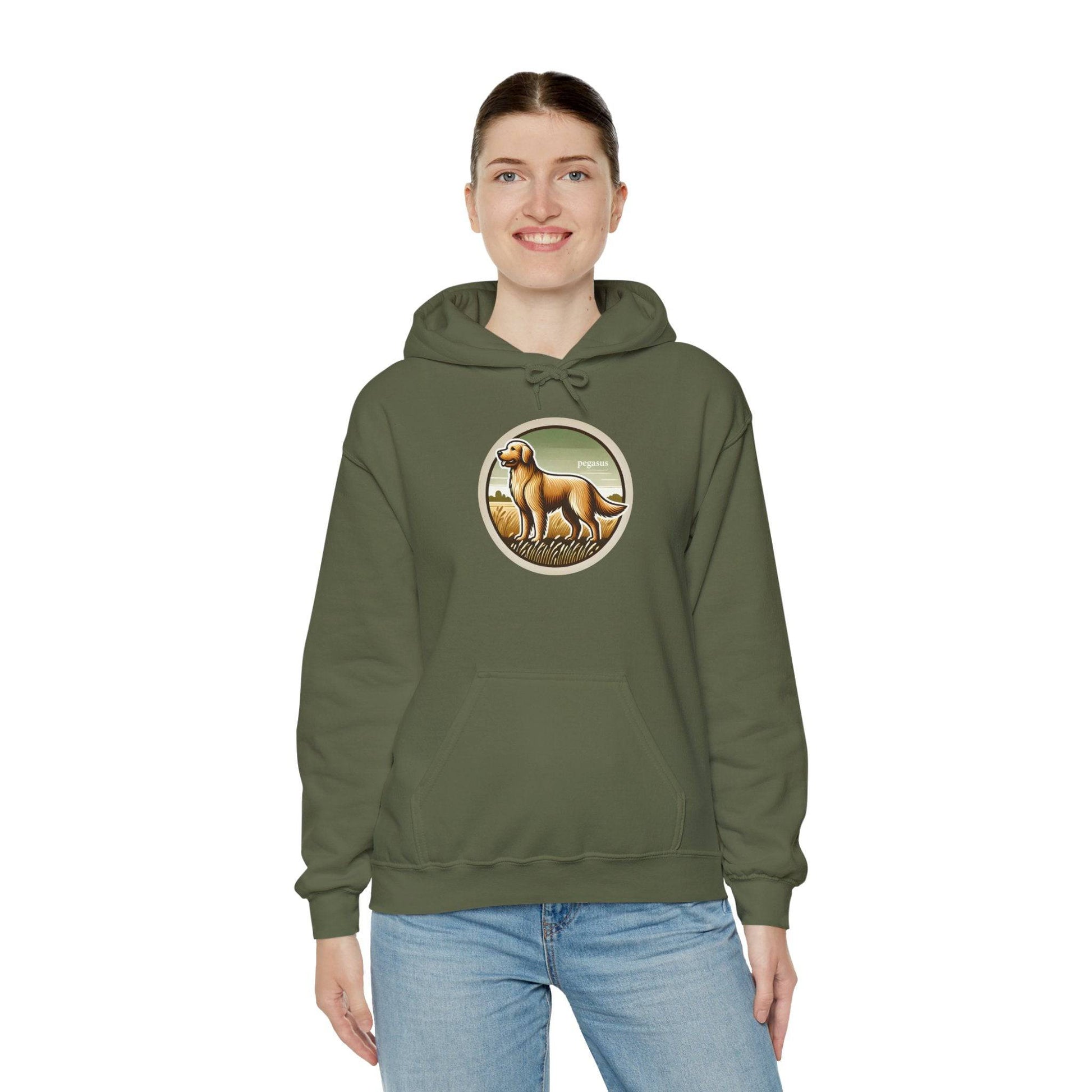 Pegasus Golden Retriever Hoodie Sweatshirt - Pegasus Outdoors