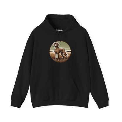 Pegasus Gray Vizsla Hoodie Sweatshirt - Pegasus Outdoors