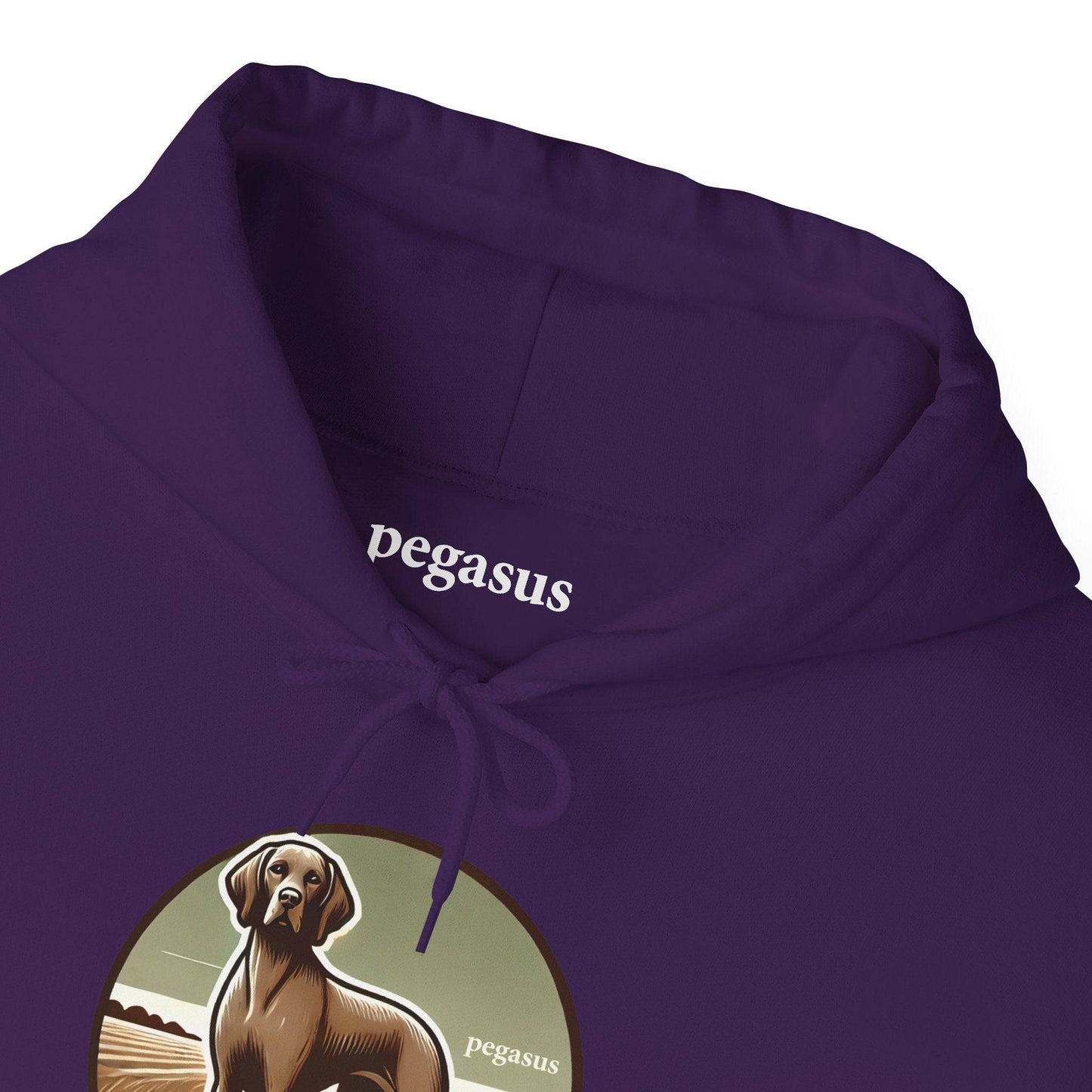 Pegasus Gray Vizsla Hoodie Sweatshirt - Pegasus Outdoors