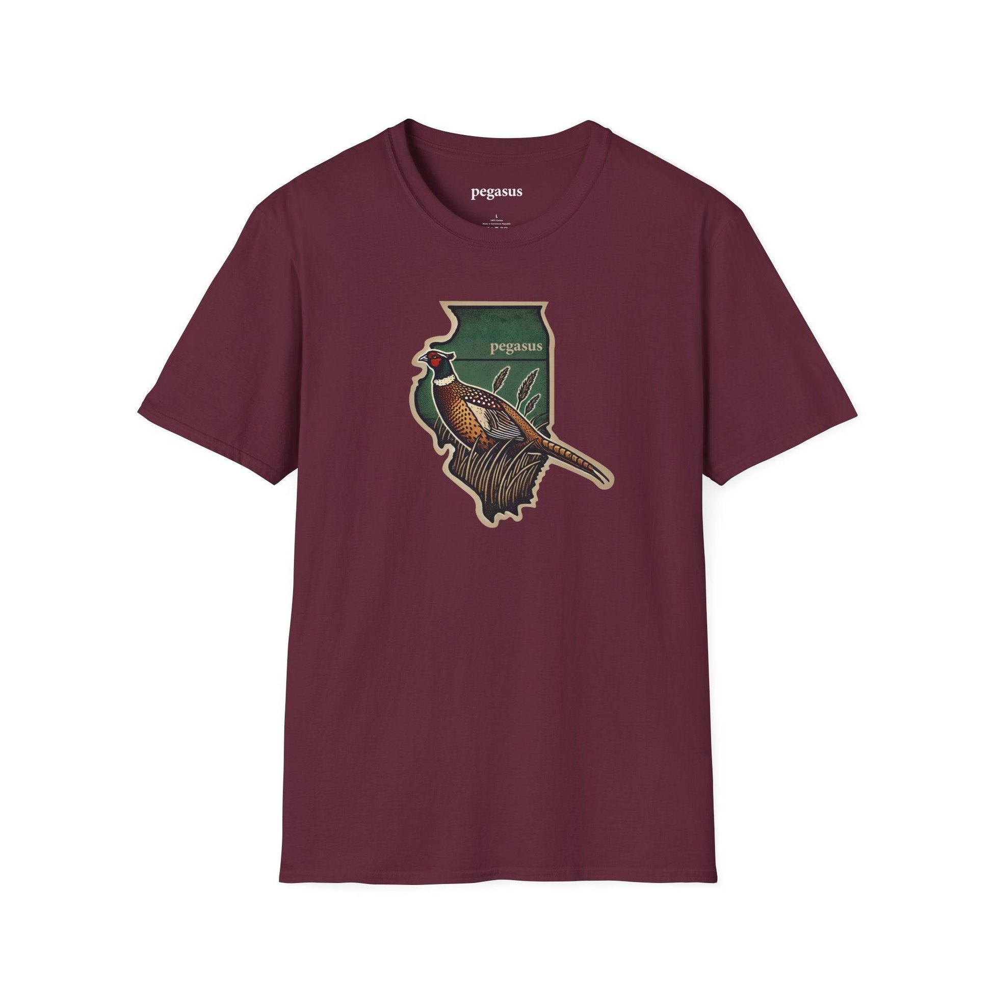 Pegasus Illinois Pheasant T-Shirt - Pegasus Outdoors