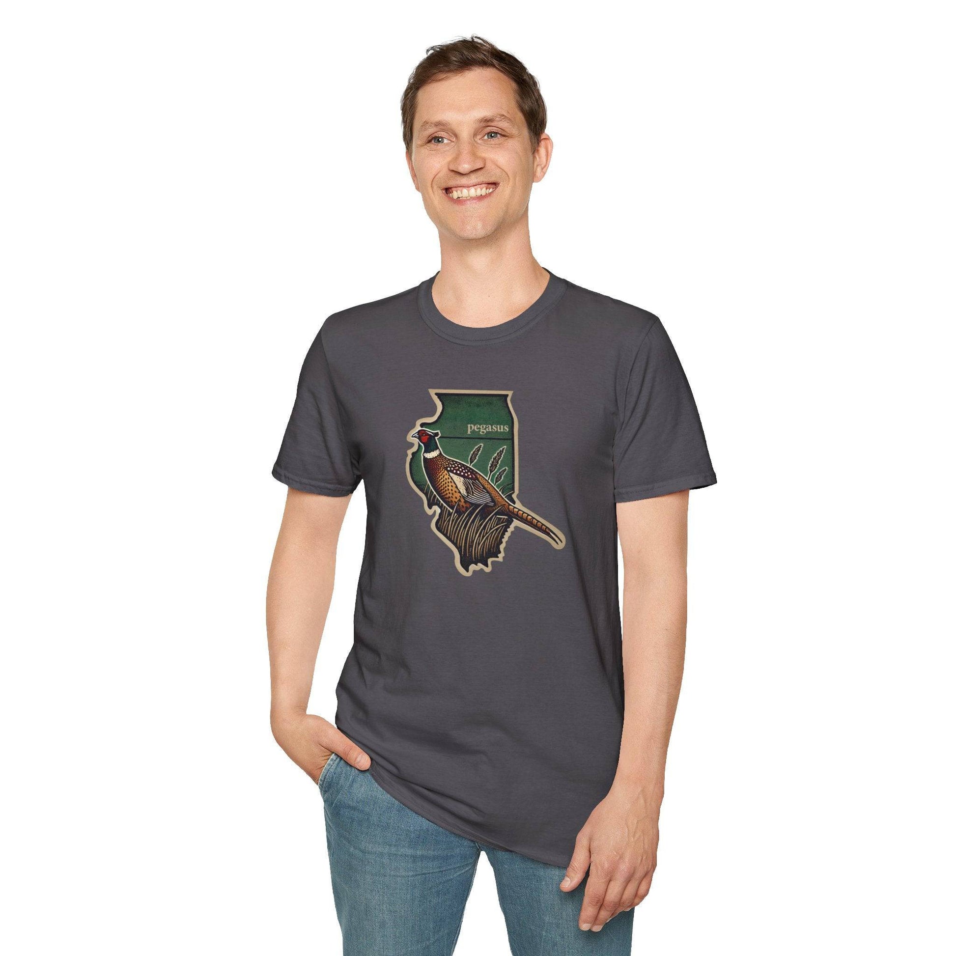 Pegasus Illinois Pheasant T-Shirt - Pegasus Outdoors