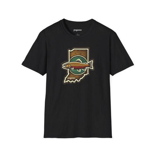 Pegasus Indiana Brown Trout T-Shirt - Pegasus Outdoors